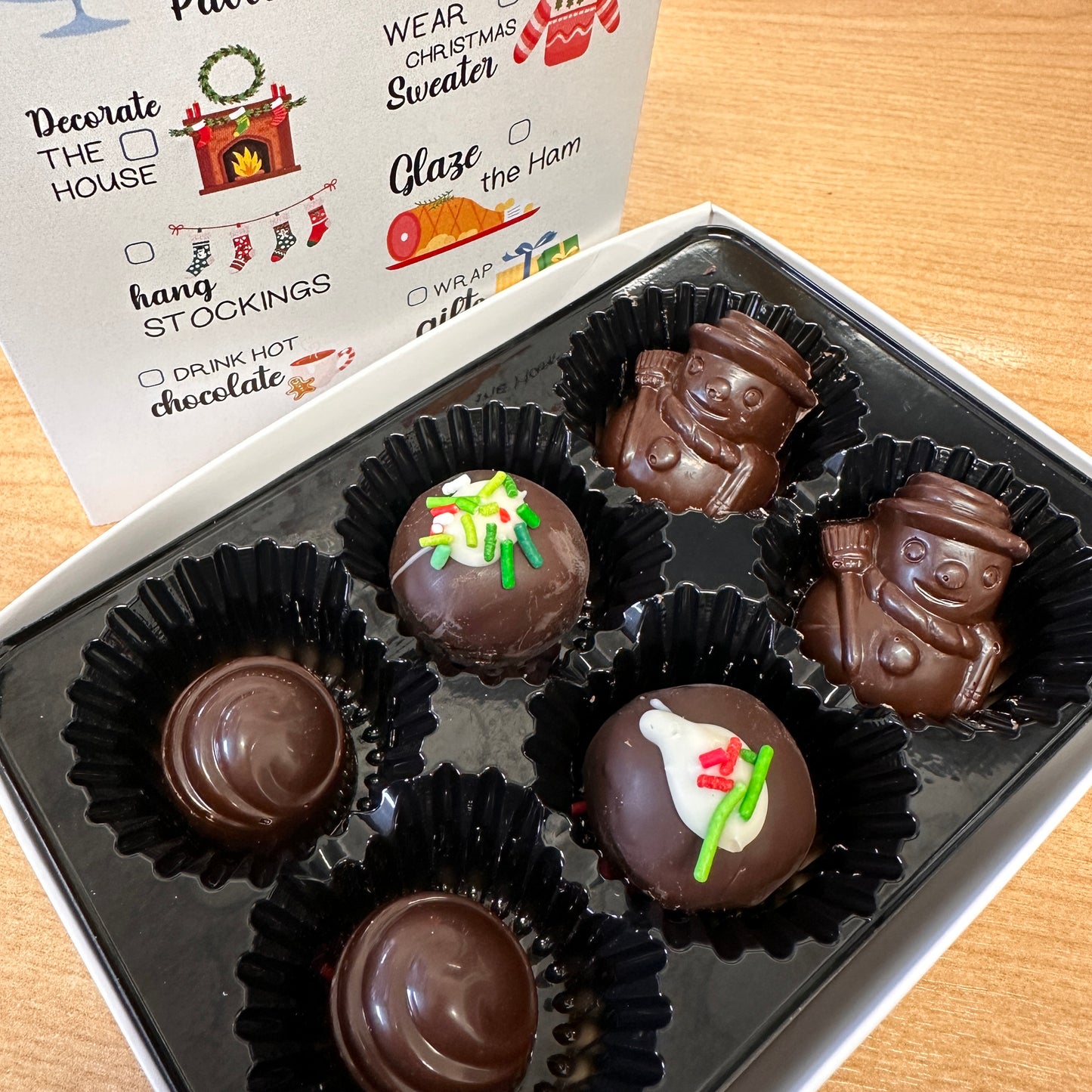 Christmas Checklist Assorted, 6 Piece Box