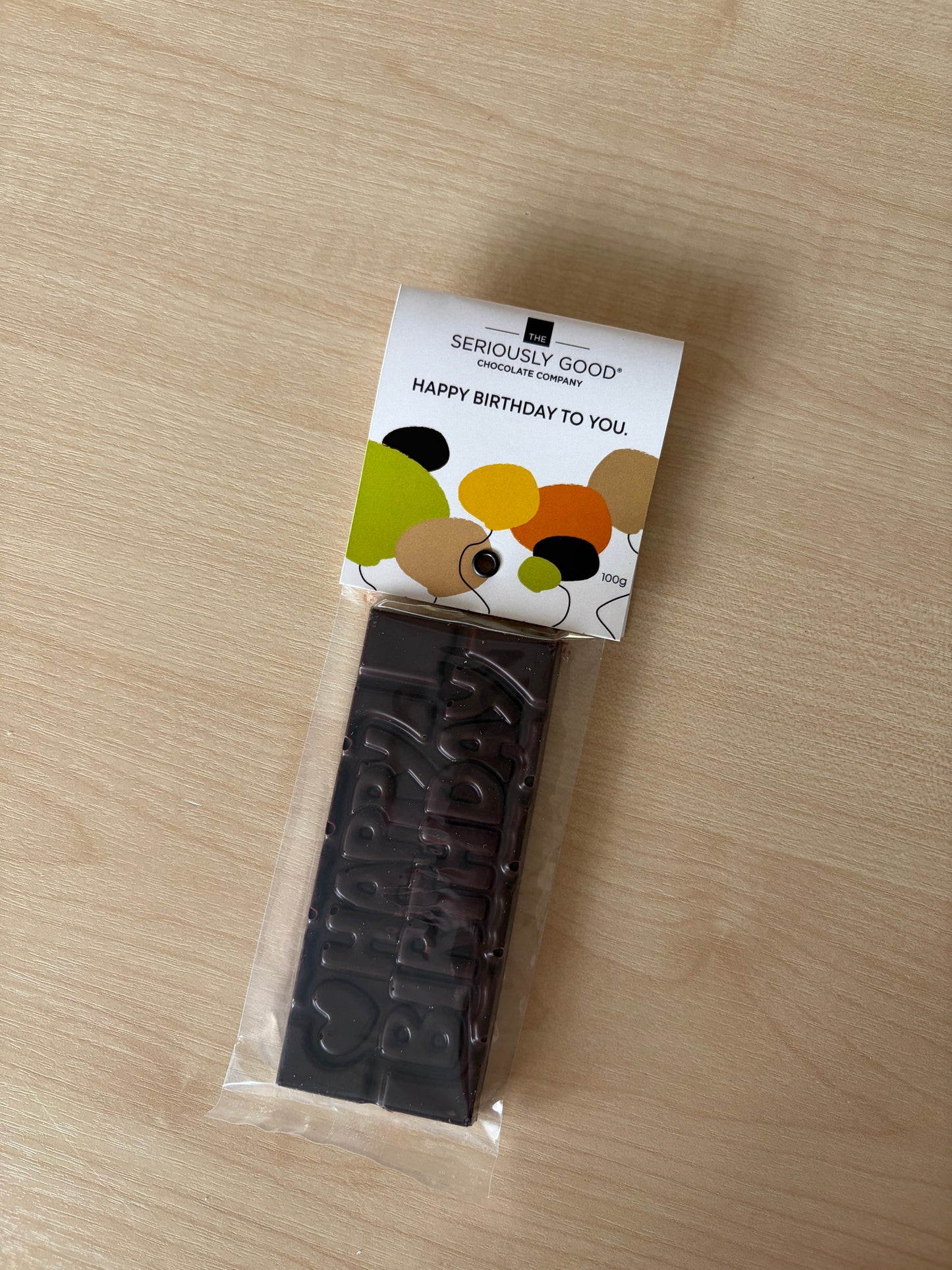 Happy Birthday, Chocolate Bar