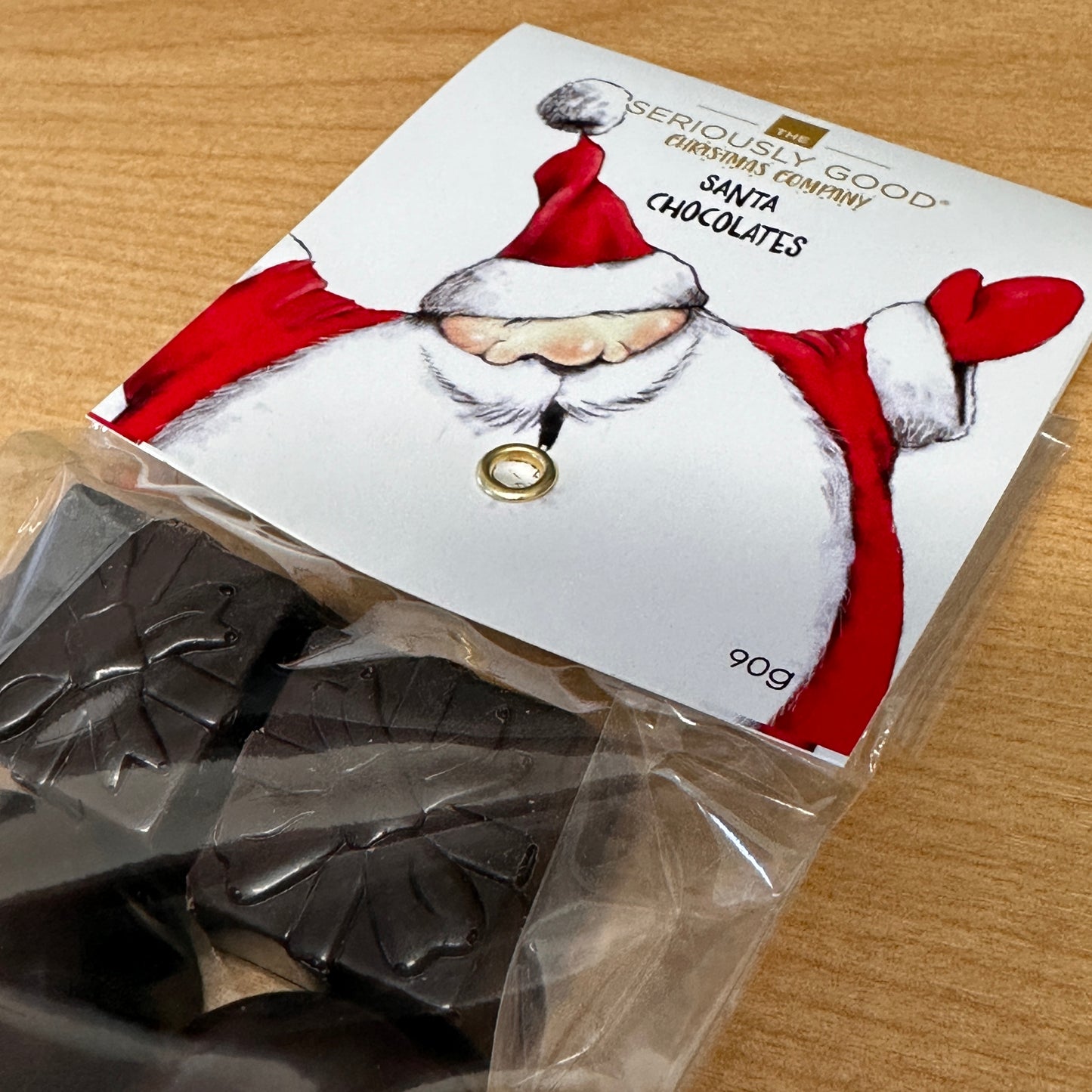 Chicane Santa Chocolates, 6 Piece Bag