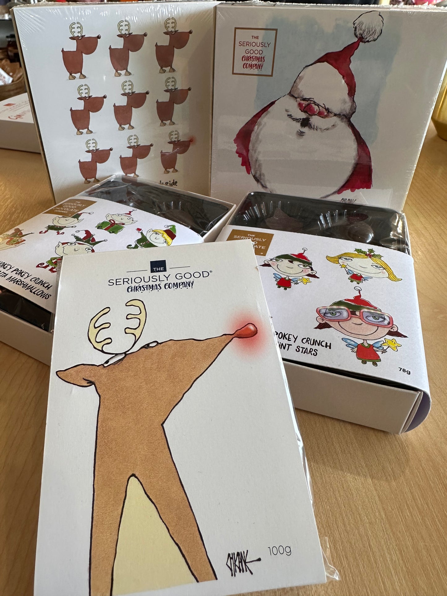 Reindeer - Cinnamon & Toffee, Chocolate Block