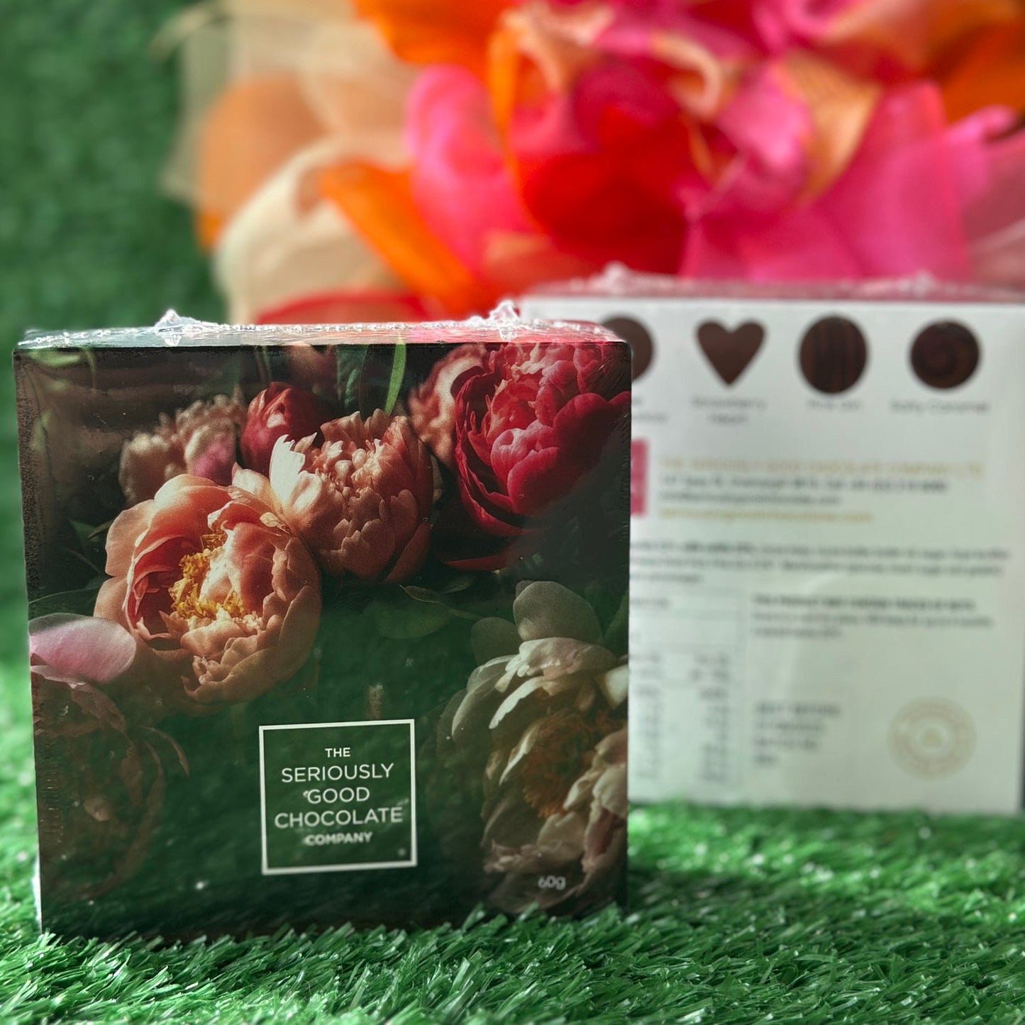 Flowers Collection, 4 Piece Box (inc alcohol)