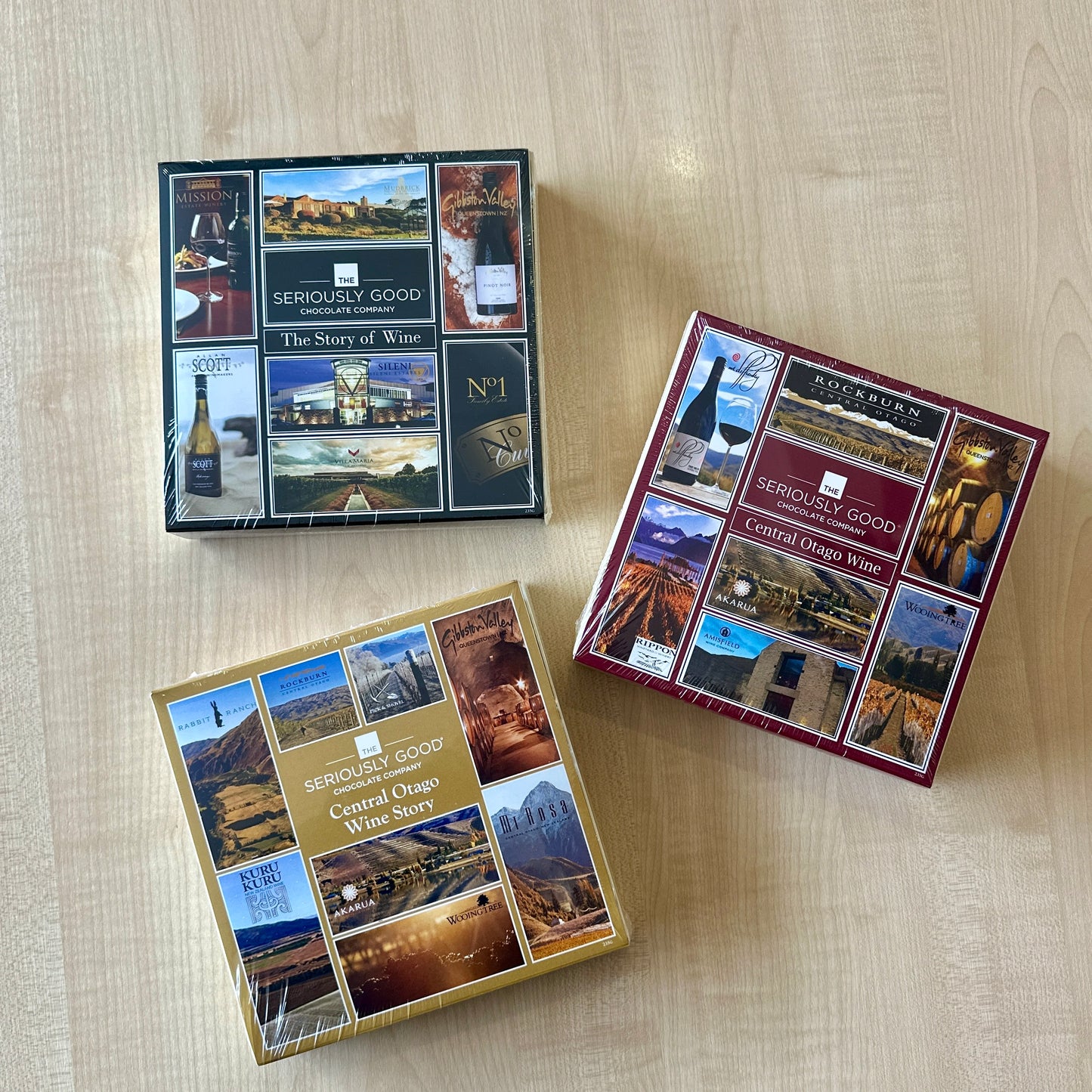 The Central Otago Wine Story, Gold, 16 Piece Box