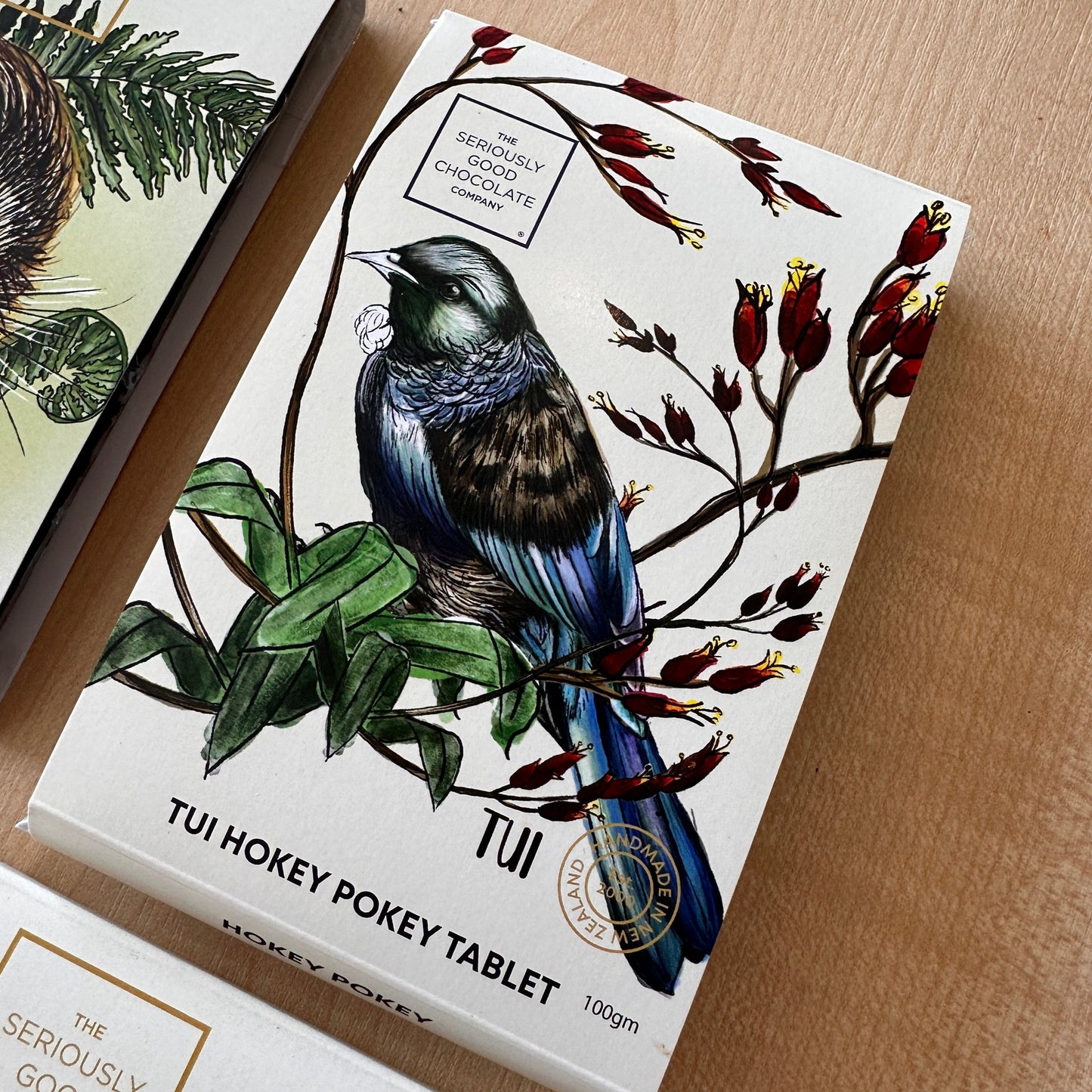 NZ Native Birds Chocolate Tablet Trio Bundle