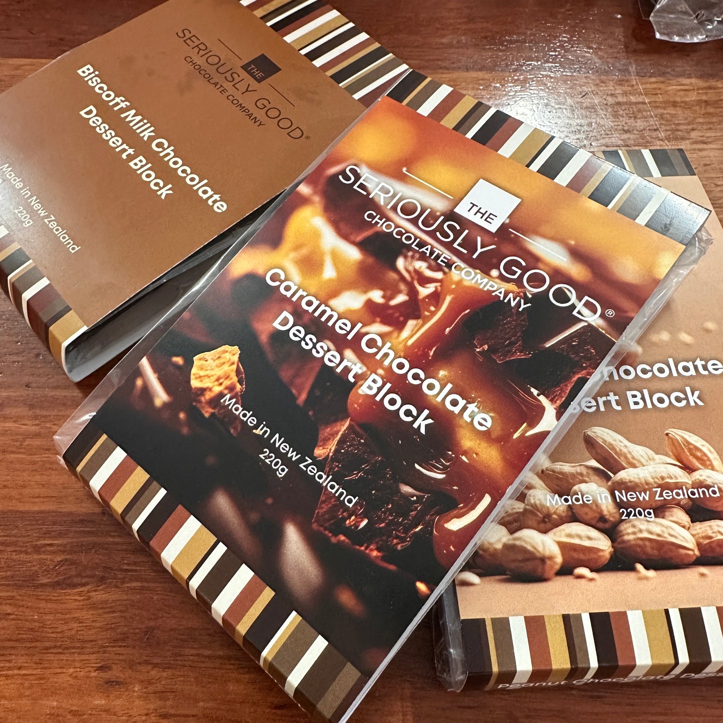 Caramel Chocolate Dessert Block