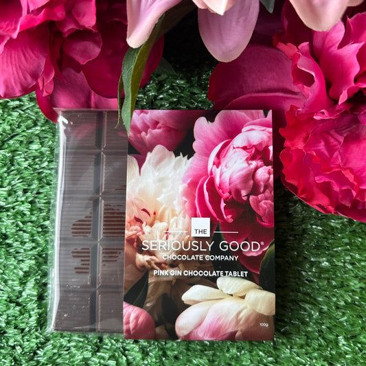 Flowers - Pink Gin Chocolate Block