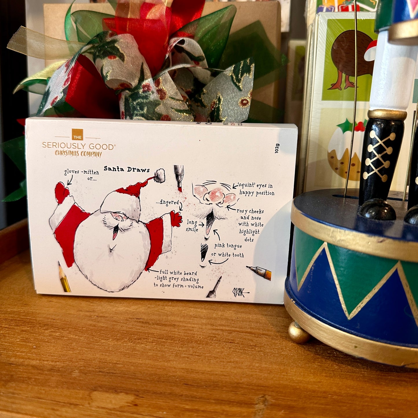 Chicane How to draw Santa, 6 Piece Box