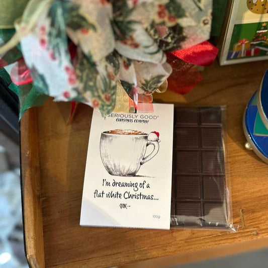Flat White Christmas - Coffee, Chocolate Block