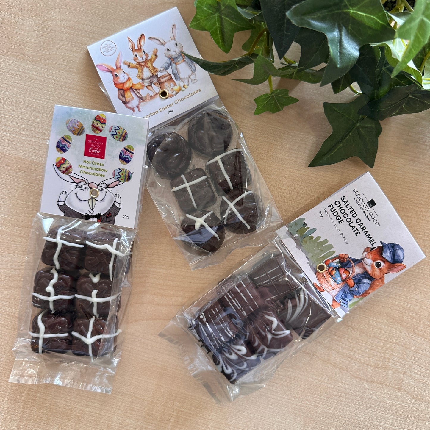 Vintage Easter Chocolate Bag (6 Pack)