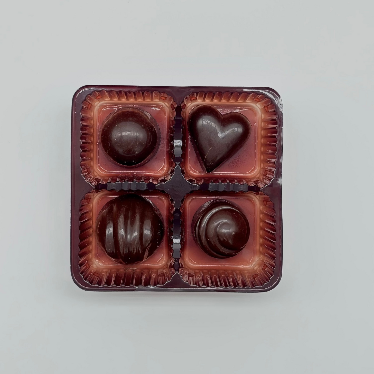 🩷 Pink Hearts, 4 Piece Box