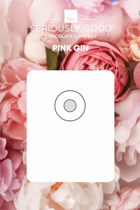 Posies - Pink Gin, Chocolate Tablet Box