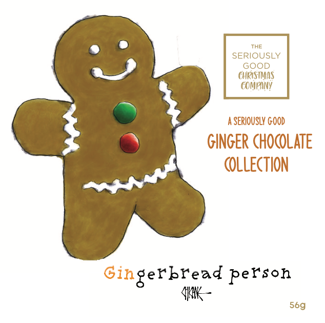 Chicane, Gingerbread Person, 4 Piece Box