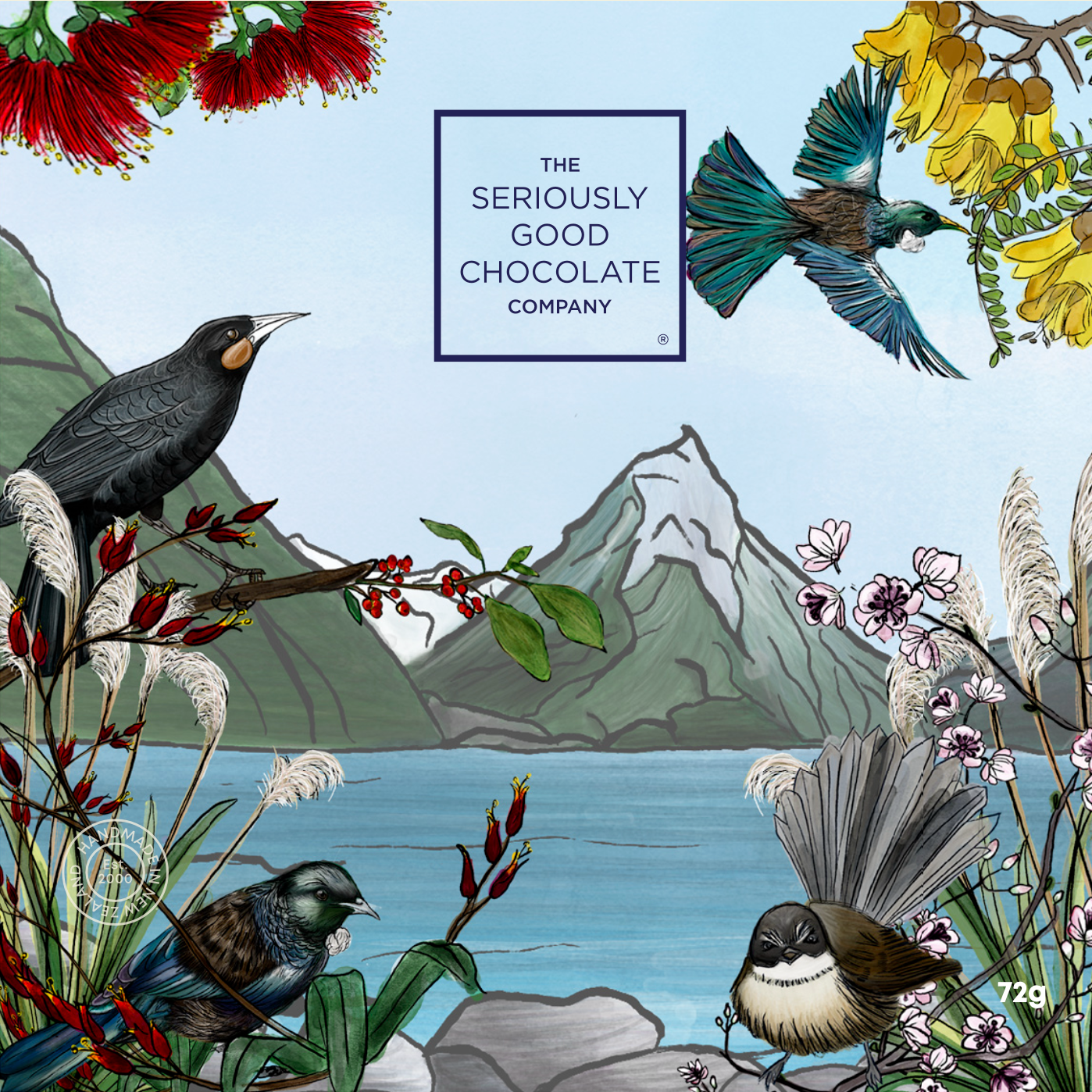 New Zealand Native Birds, 9 Piece Box