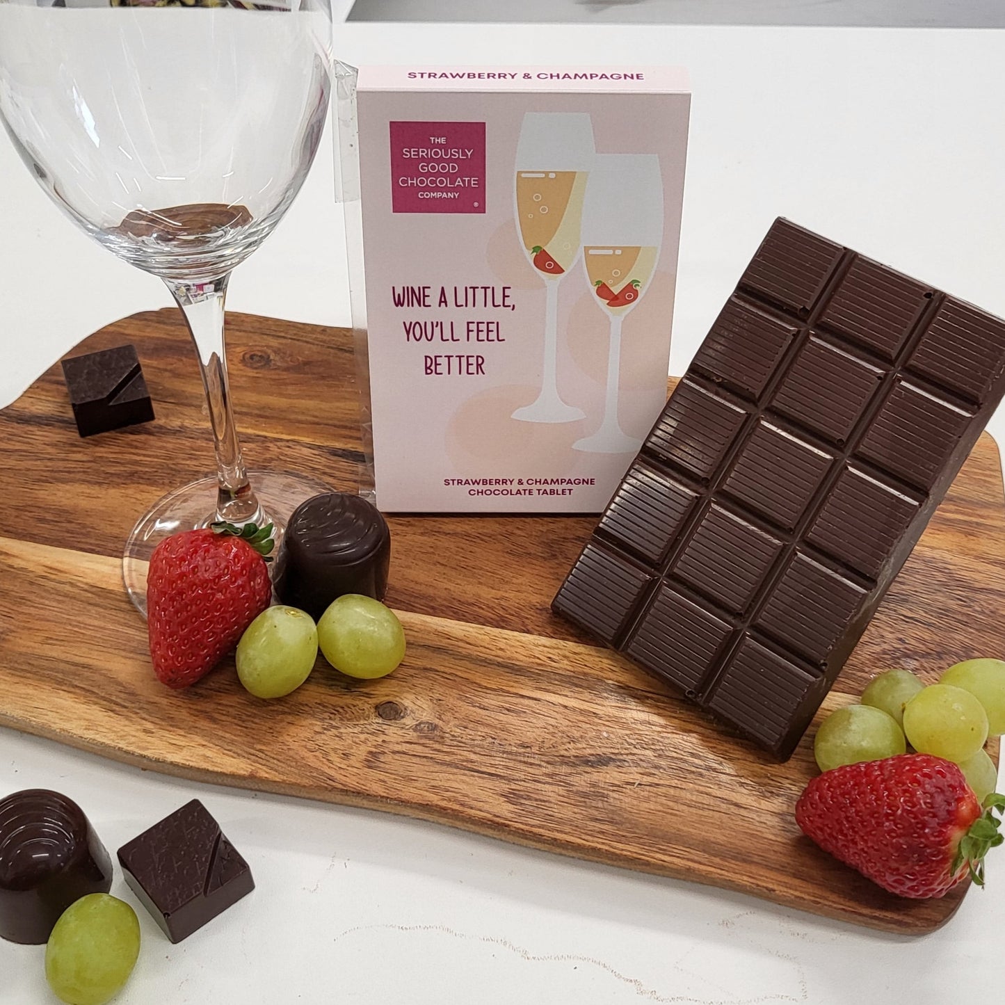 Wine a Little, Chocolate Block