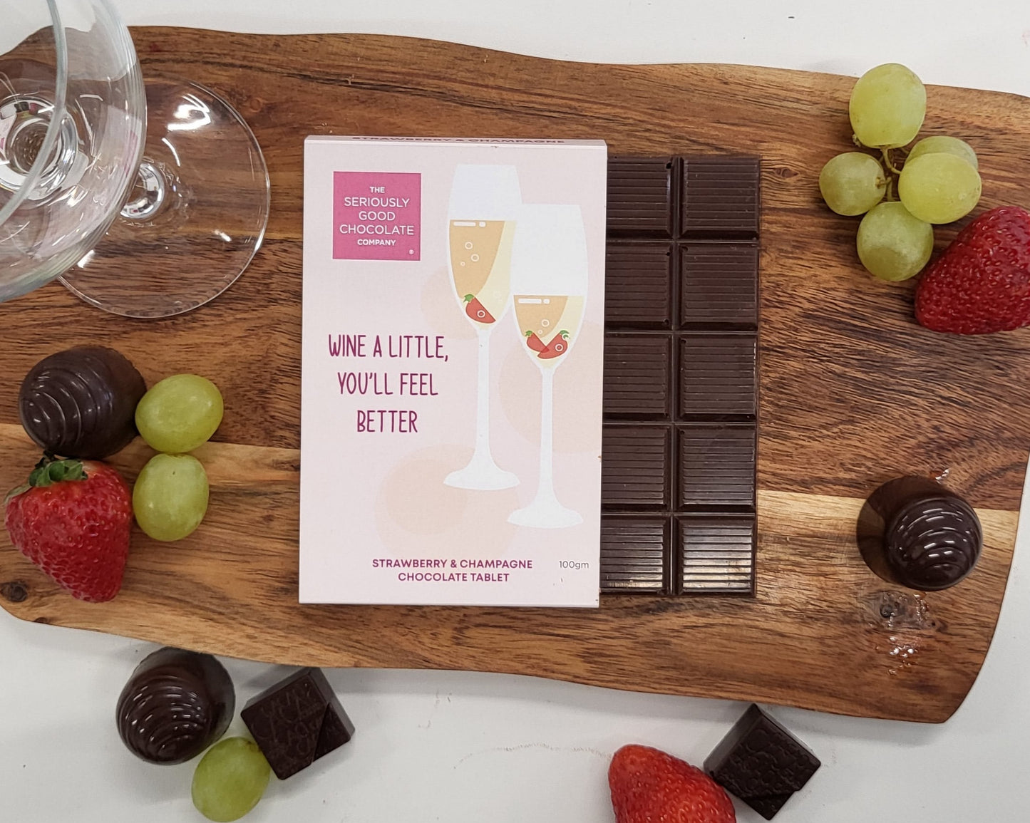 Wine a Little, Chocolate Block