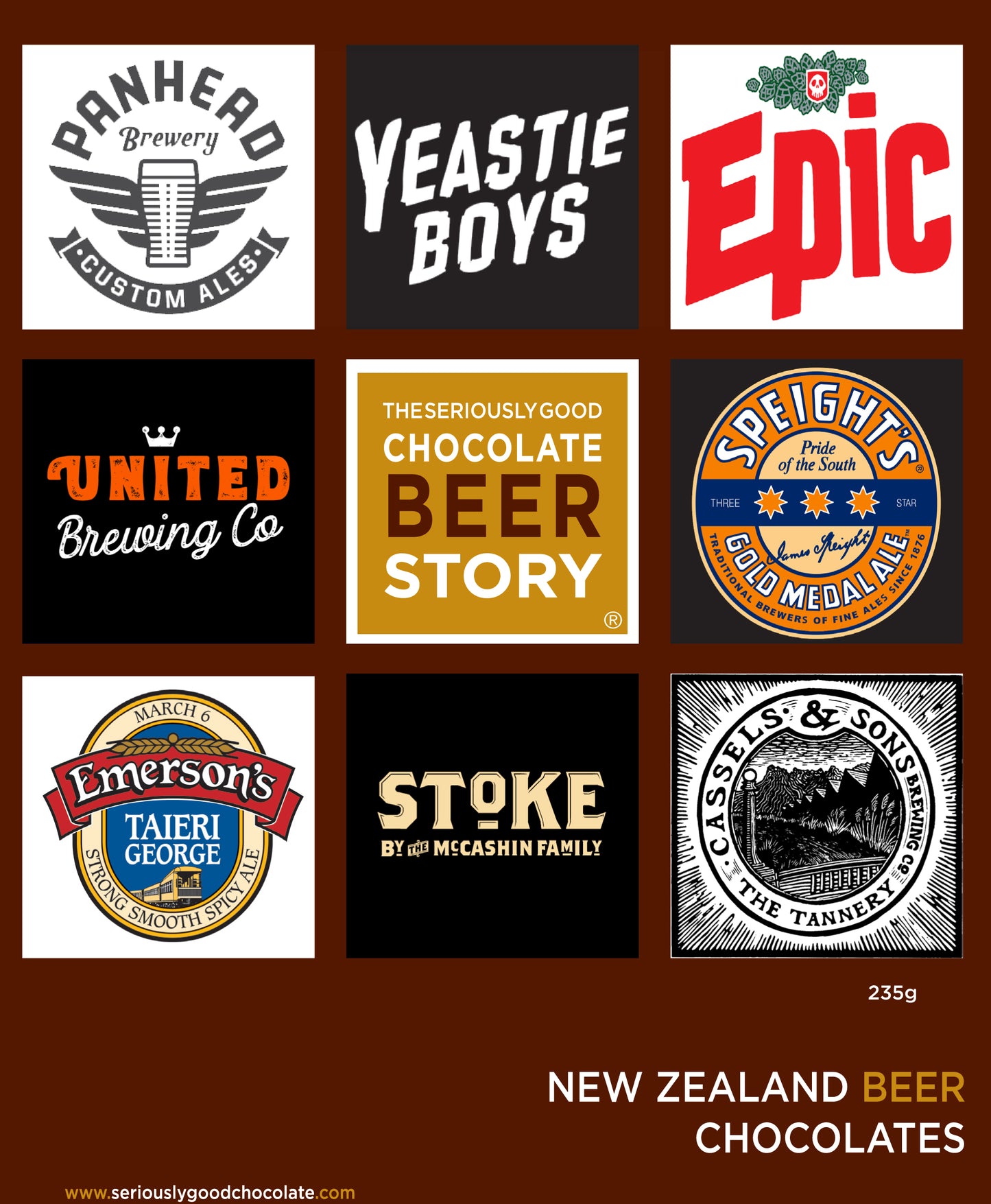 Seriously Good Beer Story, 16 Piece Box
