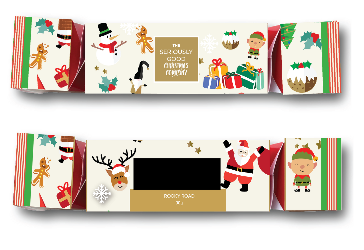 Christmas Cracker - Rocky Road - Serioulsy Good Chocolate