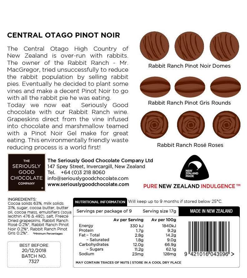 Rabbit Ranch Wine, 9 Piece Box