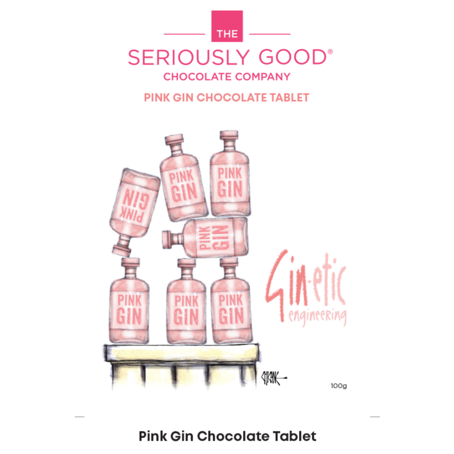 Pink Gin - Ginetic Engineering - Chicane, Chocolate Block