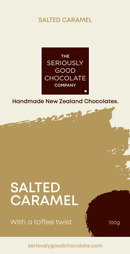 Seriously Good Salted Caramel, Chocolate Block