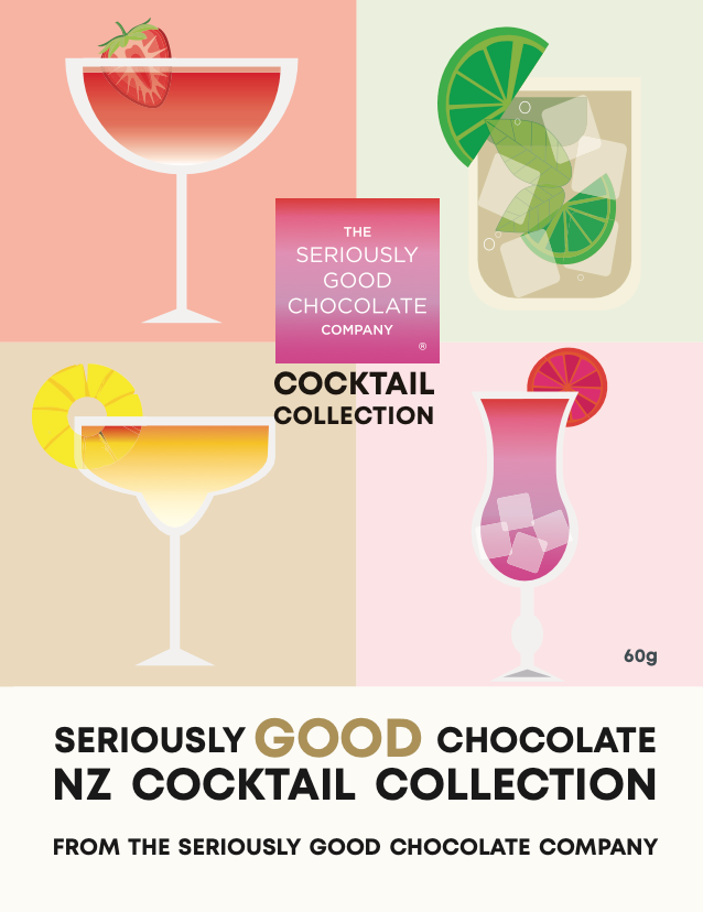 Nz cocktail collection, 4 Piece Box