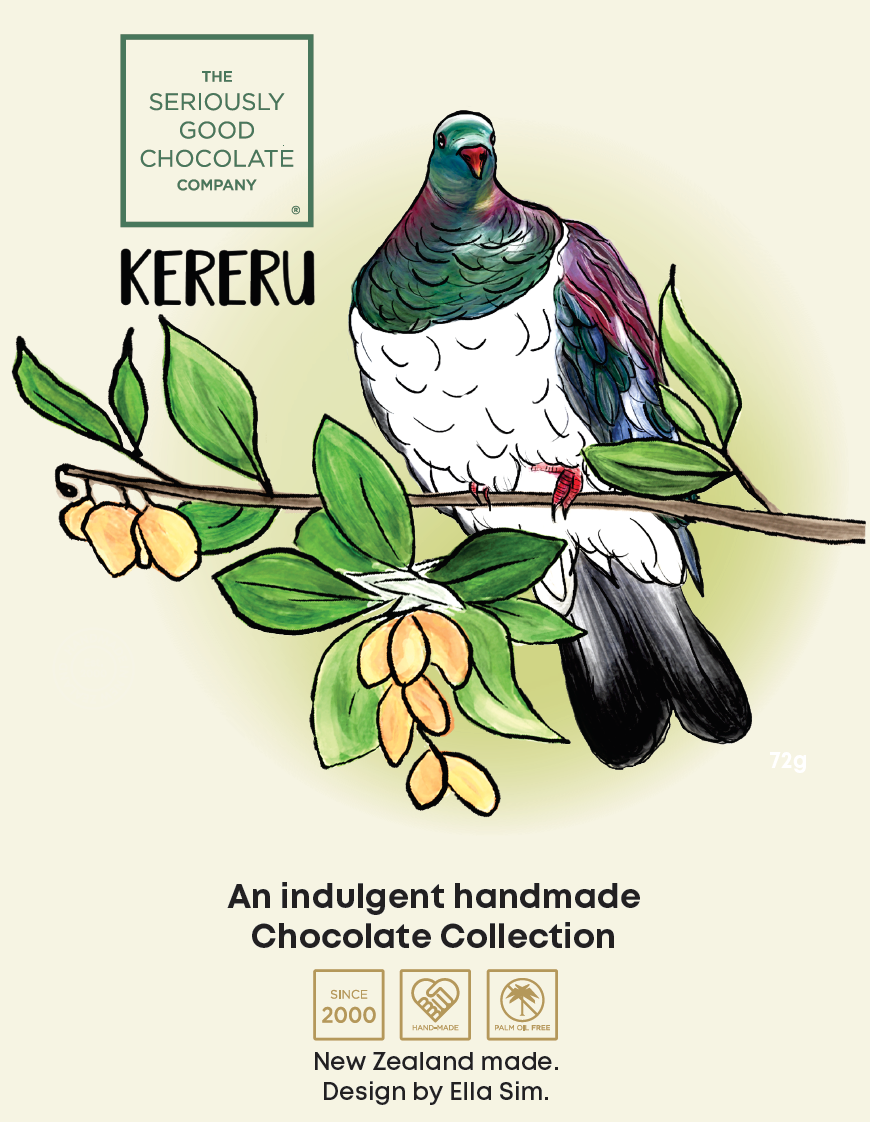 New Zealand Kereru, 4 Piece Box