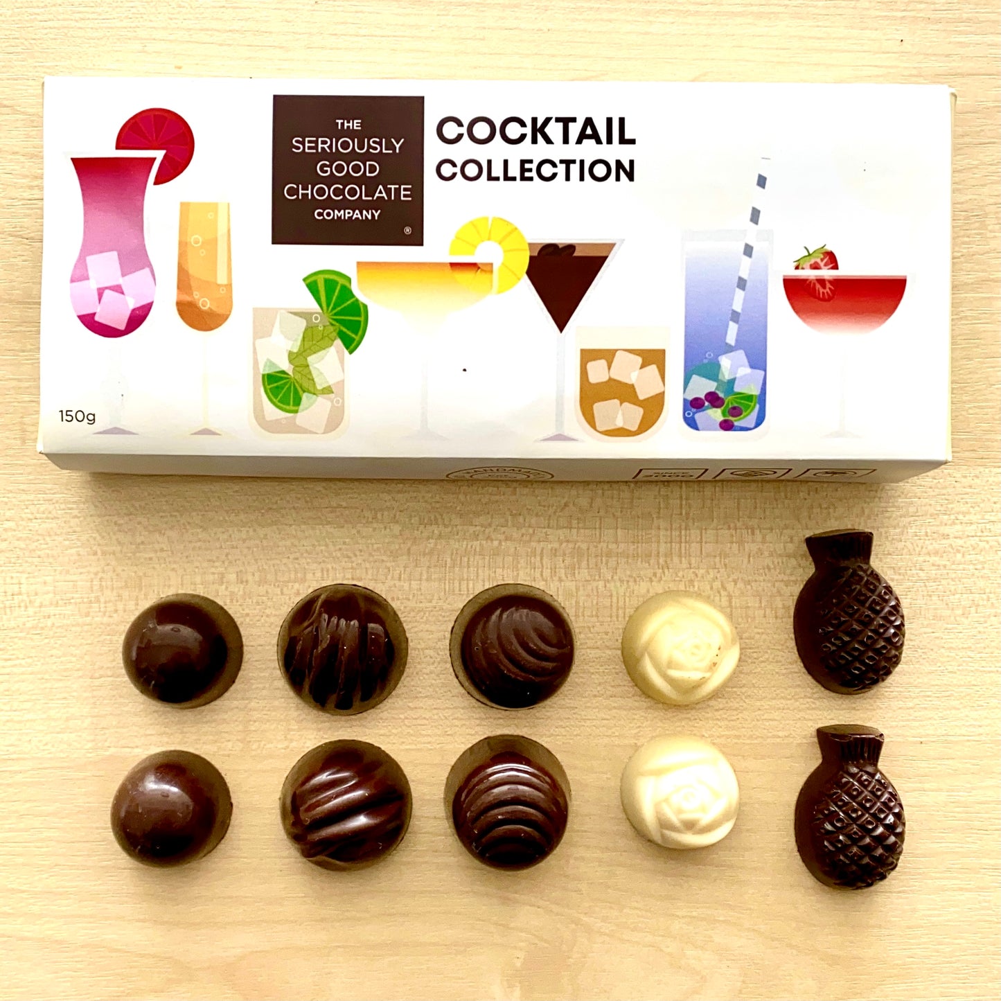 Cocktail selection, 10 Piece Box