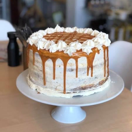 Whole Salted Caramel Cake