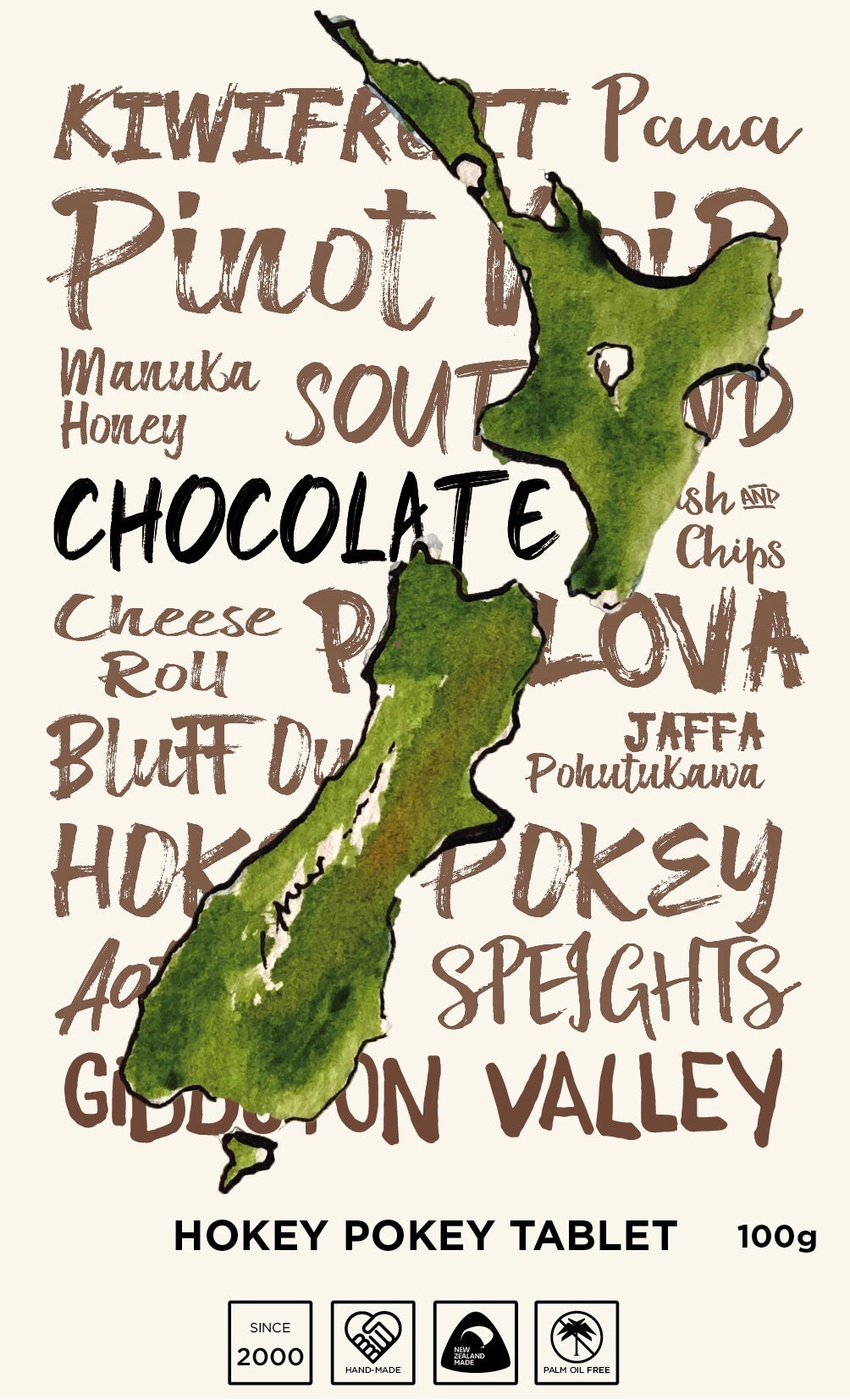 New Zealand words - Hokey Pokey, Chocolate Block