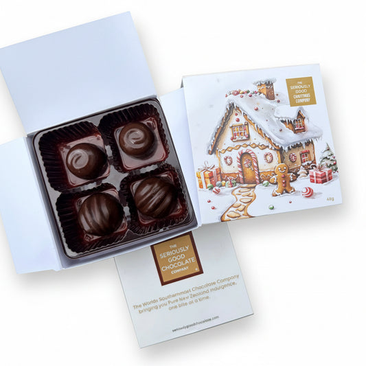 Vintage Christmas, Gin-gerbread House, 4 Piece Box