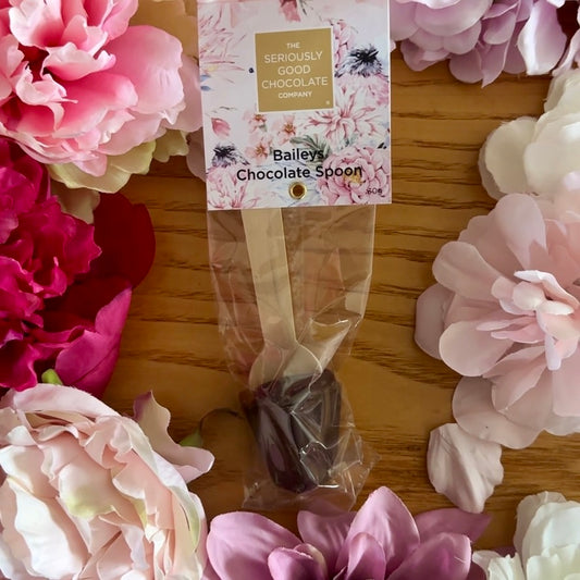 Pastel Floral Collection, Chocolate Spoon