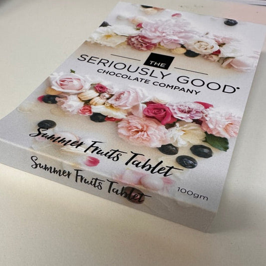 With Love - Summer Fruits, Chocolate Block