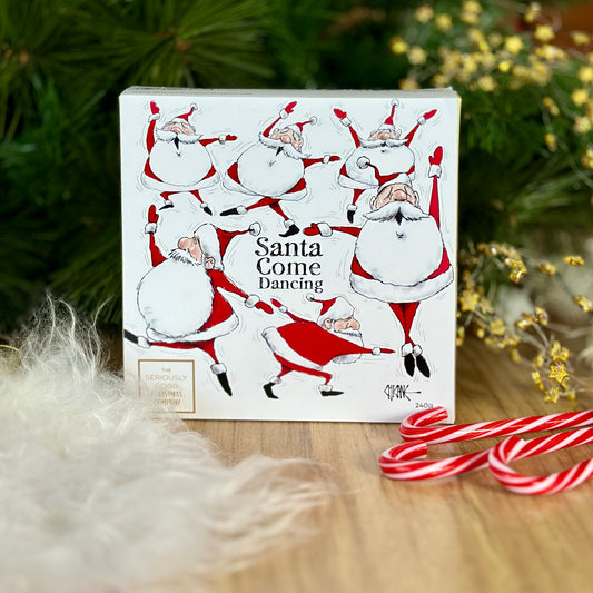 Dancing Santa, 16 Piece Box