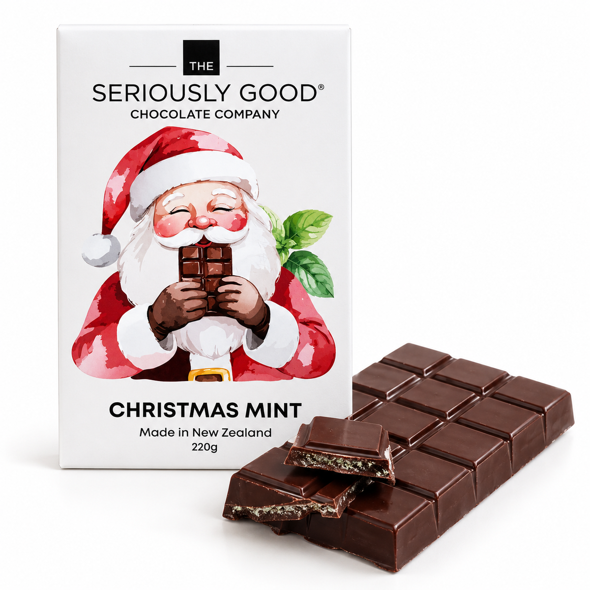 Vintage Christmas - Mint Dessert Block