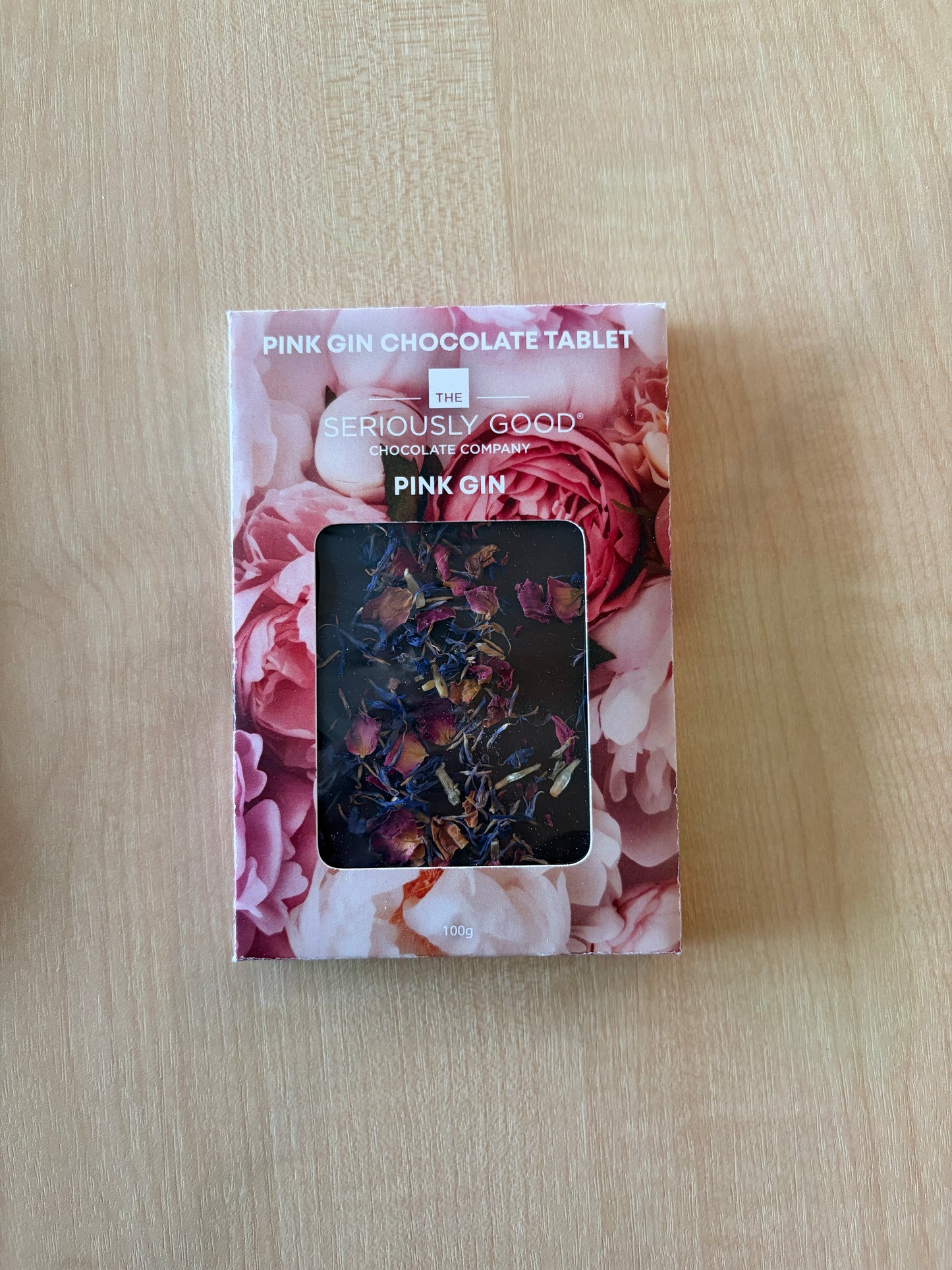 Posies - Pink Gin, Chocolate Tablet Box
