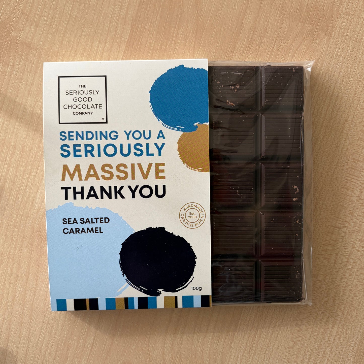 Thank you, Chocolate Block