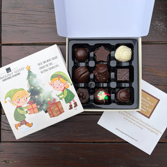 Vintage Christmas, Naughty Elves, 9 Piece Box