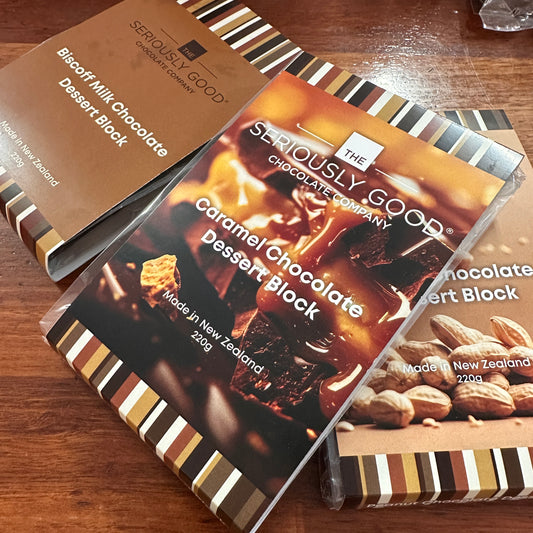 Caramel Chocolate Dessert Block