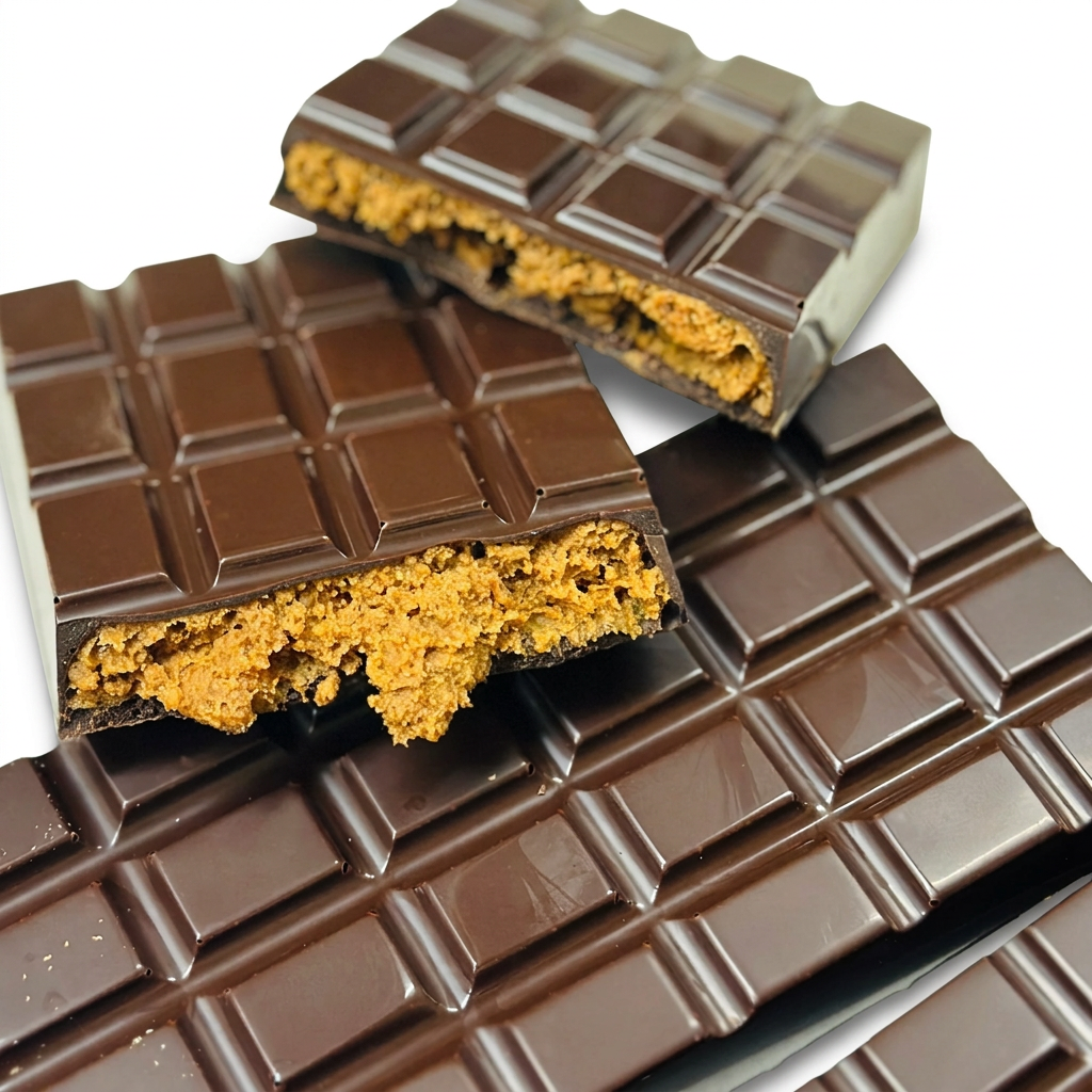 Christmas Squares, Biscoff Chocolate Block