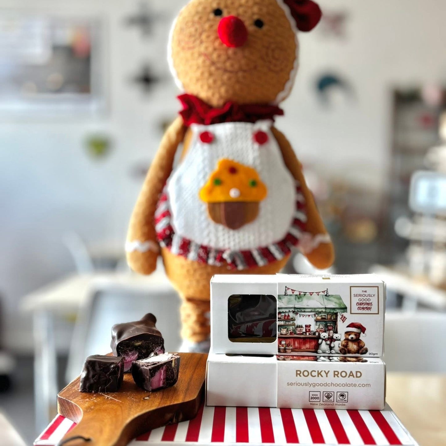 Vintage Christmas, Rocky Road, Log Box