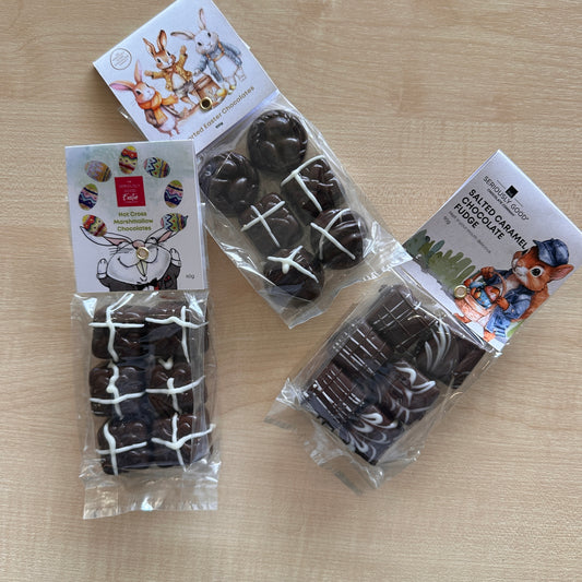 Vintage Easter Chocolate Fudge Bag (6 Pieces)