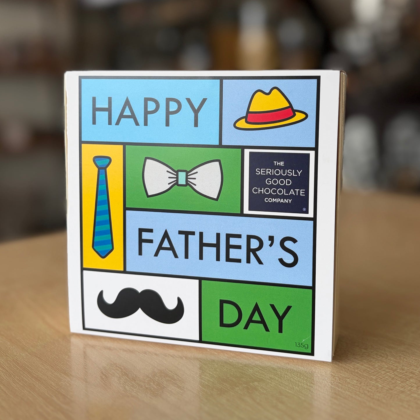 Happy Fathers Day Tie 9 box chocolates