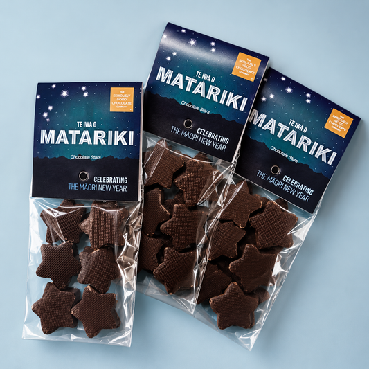 Matariki stars, 6 bag of chocolates