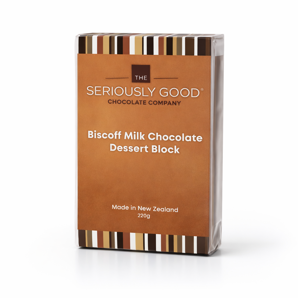 Biscoff Chocolate Dessert Block – The Seriously Good Chocolate Company