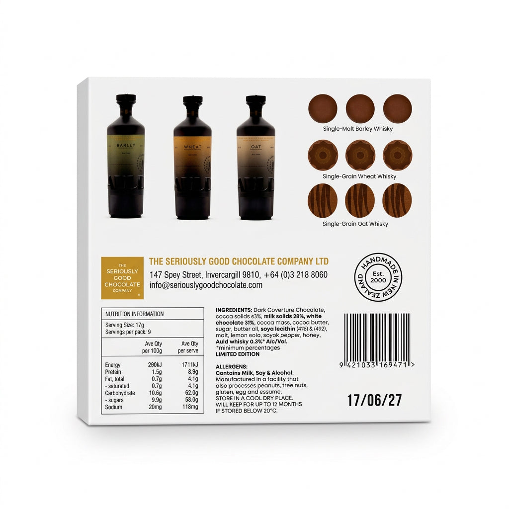 Auld Distillery, 9 Piece Box