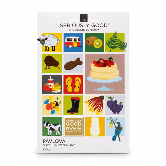 Kiwiana icons, Pavlova Chocolate Block