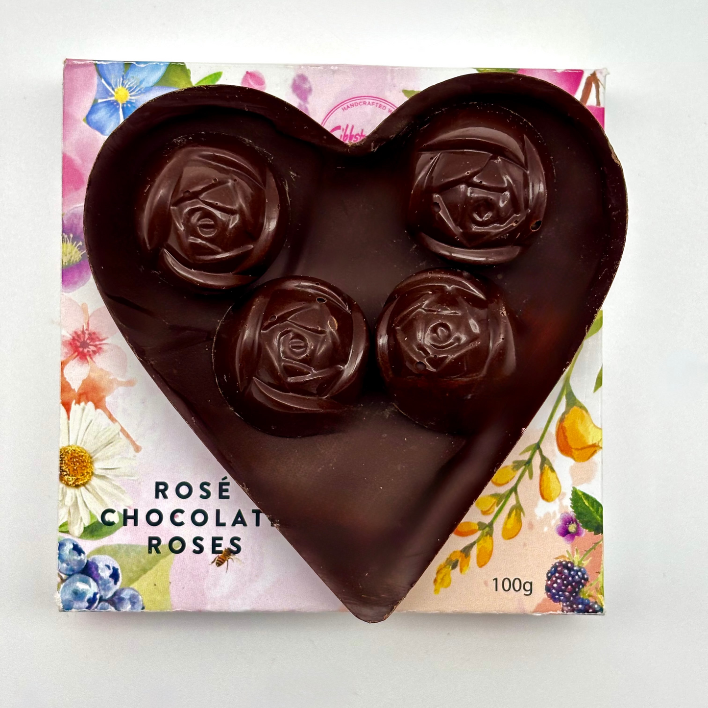 Gibbston Valley Rosé Chocolate Roses Heart Cup