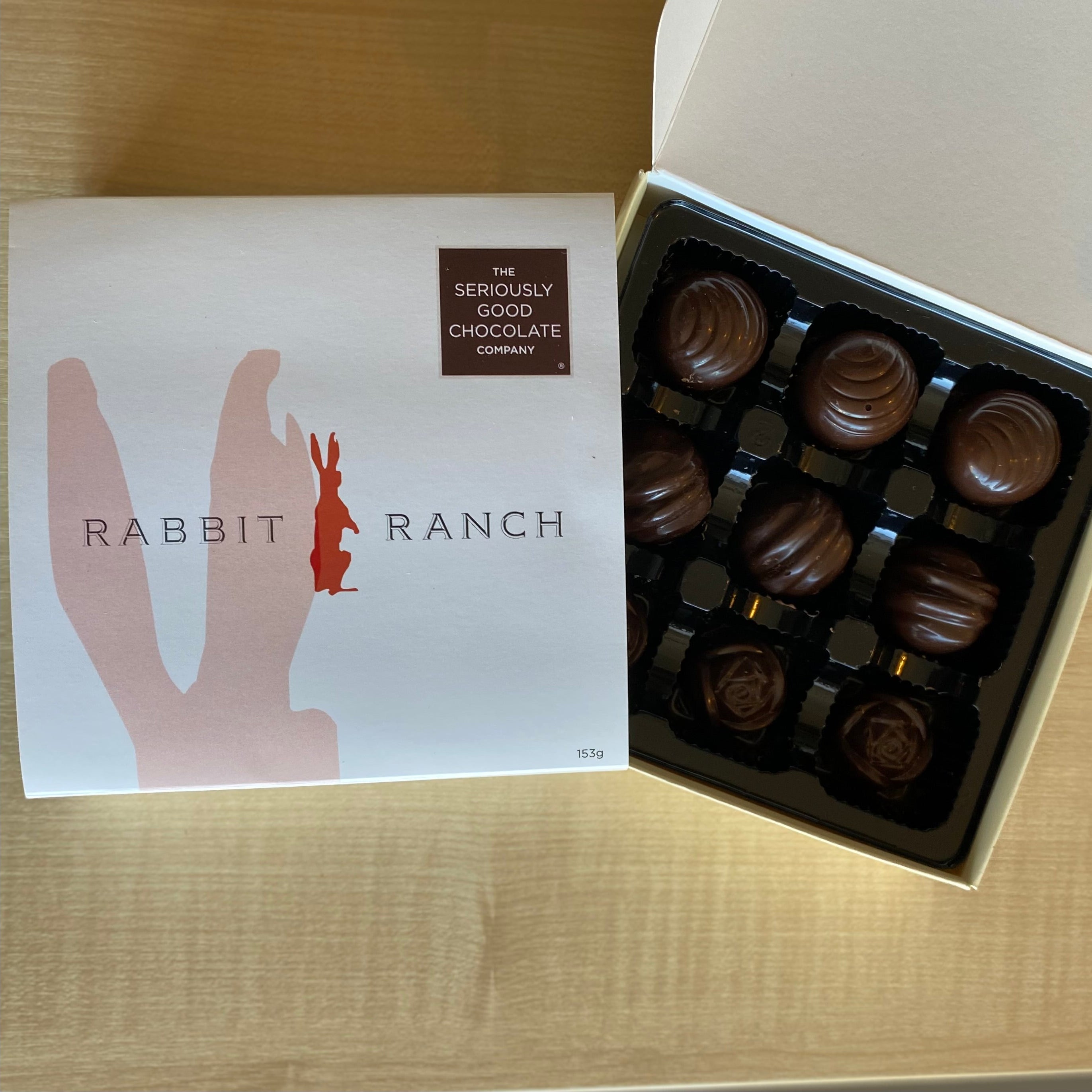 Rabbit Ranch Wine, 9 Piece Box – The Seriously Good Chocolate Company