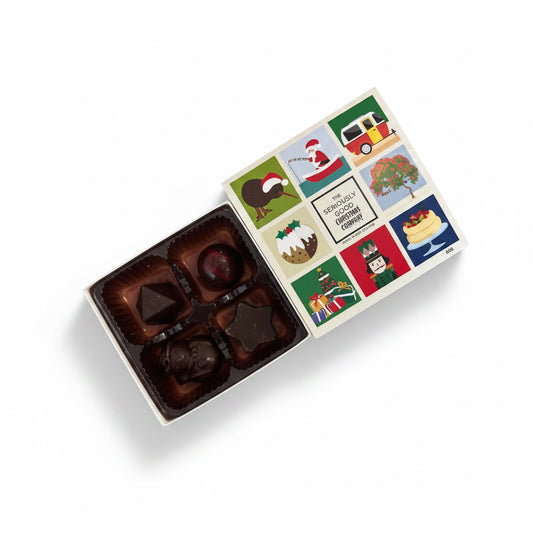Kiwiana Christmas Icons, 4 Piece Box