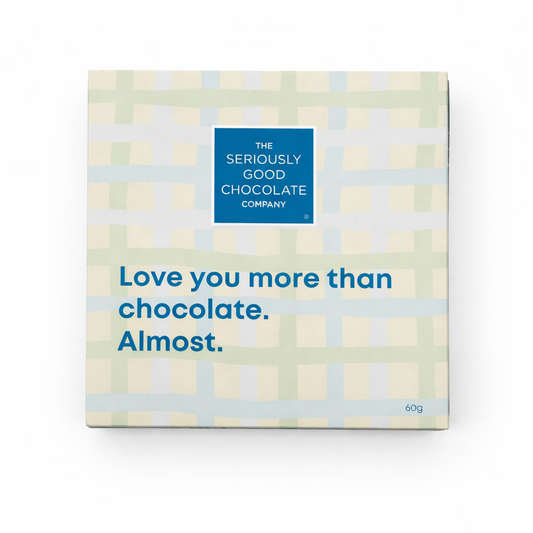 Love You More Than Chocolate, 4 Piece Box