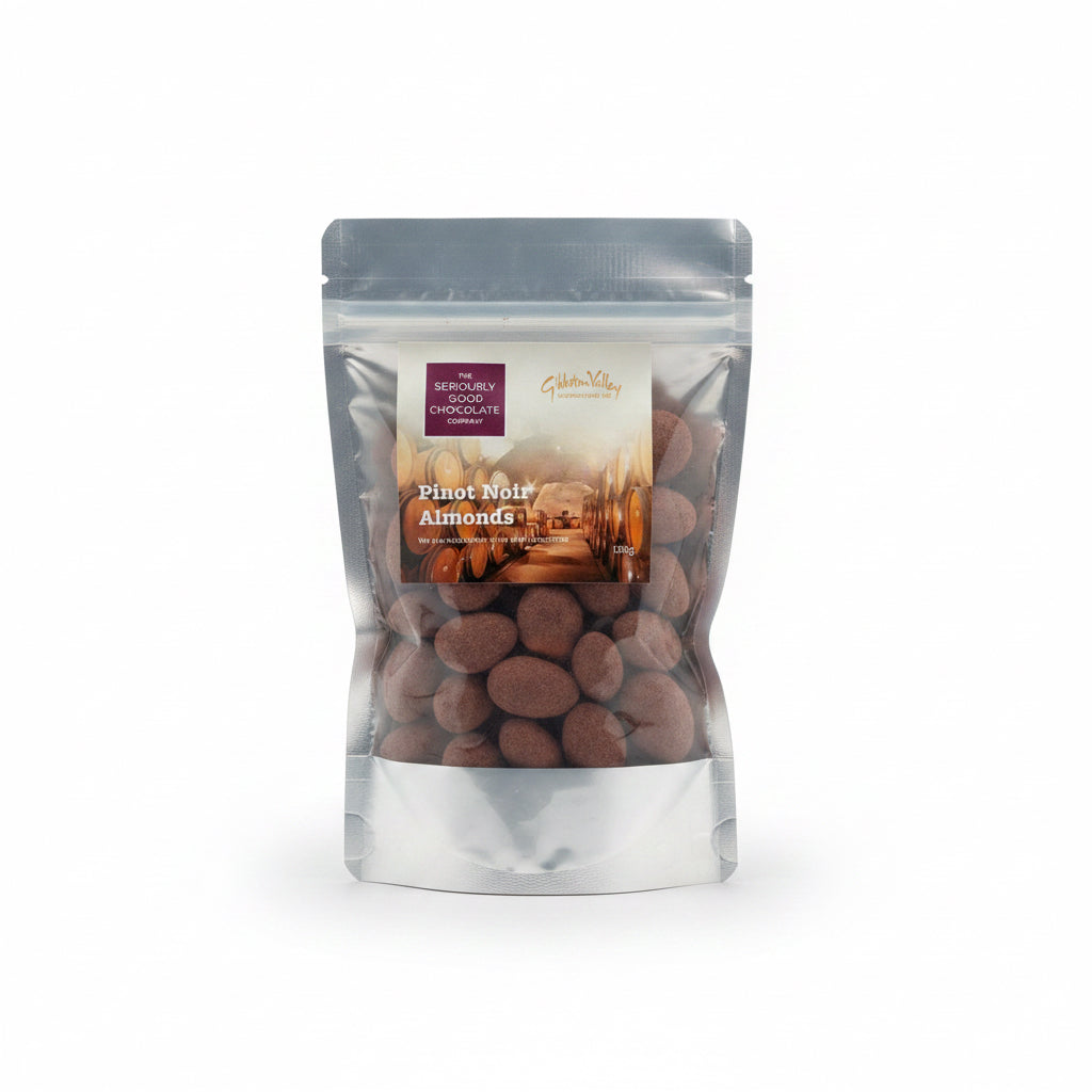 Chocolate Coated Pinot Noir Almonds, Pouch